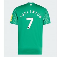 Newcastle United Joelinton #7 Koszulka Wyjazdowa 2025-26 Krótki Rękaw